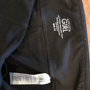 Athleta Girl Black Leggings Medium 8/10